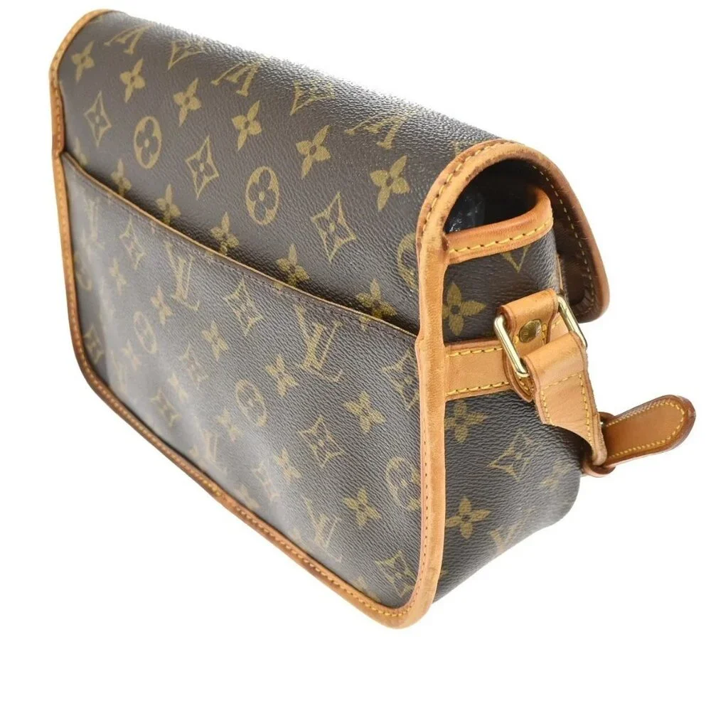LOUIS VUITTON Sologne Shoulder Bag Monogram Leather Brown France M42250 28CA653 - Picture 4 of 16